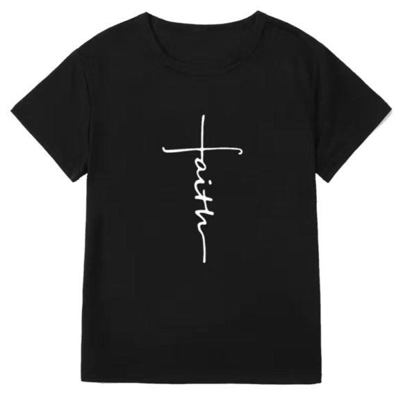 Faith Short Sleeve Top | SIZE M - Picture 1 of 4